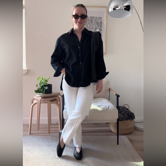 Tony Bianco Bianca Nappa Leather Flats, Black, 6.5 - Picture 2 of 14